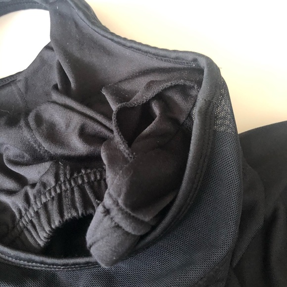 Long Black Pure and Simple Athletic Tank - Picture 6 of 7